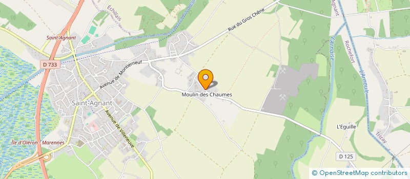 localisation de l'entreprise MONSIEUR JEAN COMBEAU  SAINT-AGNANT