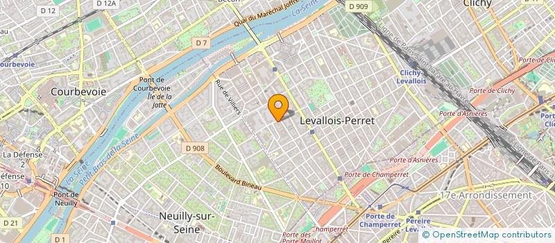 localisation de l'entreprise MONSIEUR JEAN COMBEDOUZON à LEVALLOIS-PERRET
