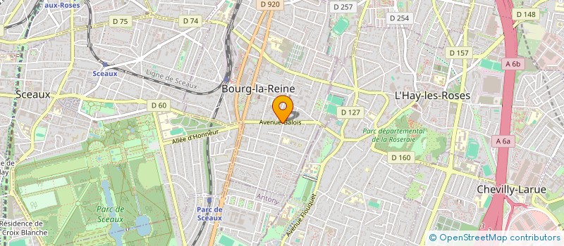 localisation de l'entreprise MONSIEUR JEAN COMBELLES à BOURG-LA-REINE