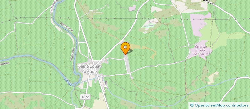 localisation de l'entreprise MONSIEUR JEAN COMBES  SAINT-COUAT-D'AUDE