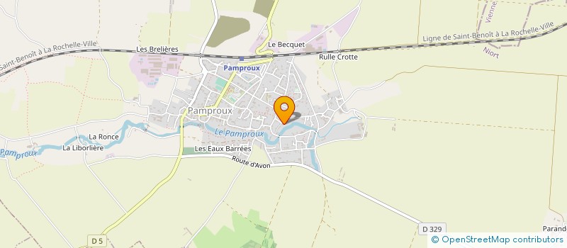 localisation de l'entreprise MONSIEUR JEAN-COME COLLON  PAMPROUX