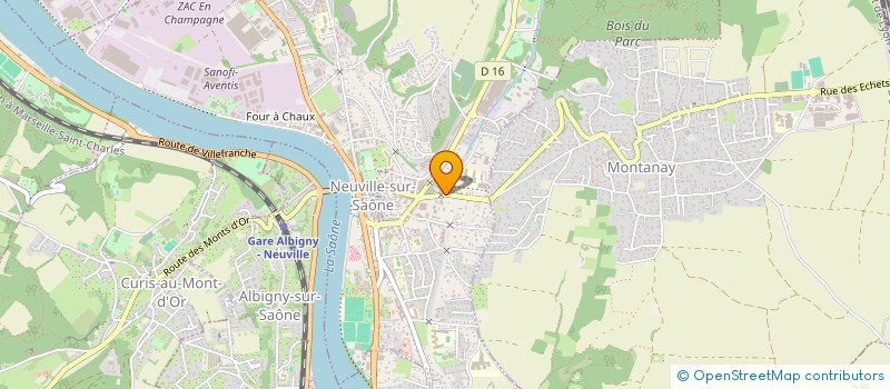 localisation de l'entreprise MONSIEUR JEAN-COME DE MAGNIEN DE MAGNIENVILLE  NEUVILLE-SUR-SAONE