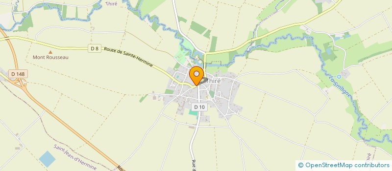 localisation de l'entreprise MONSIEUR JEAN COMONT  THIRE