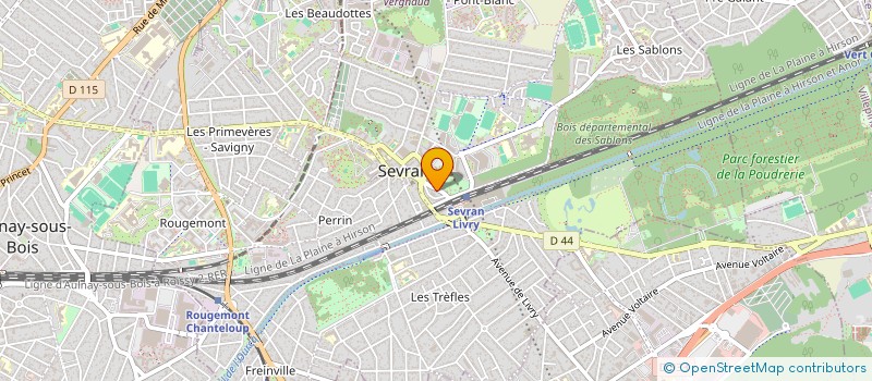 localisation de l'entreprise MONSIEUR JEAN CONSEIL  SEVRAN