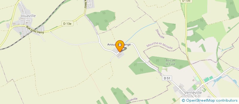 localisation de l'entreprise MONSIEUR JEAN CONSLIN  JOUAVILLE