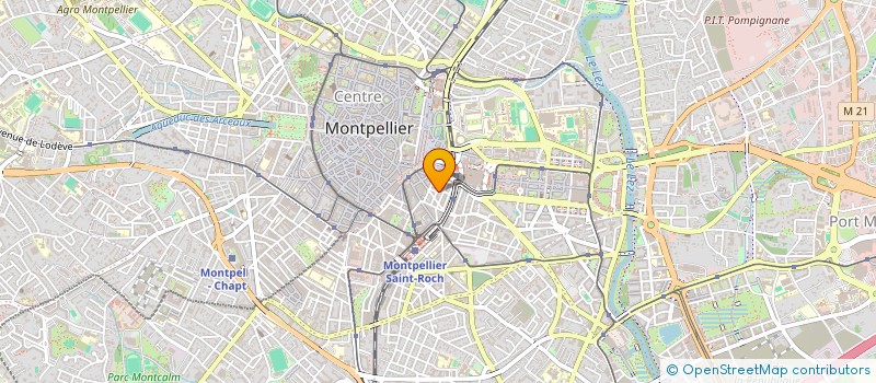localisation de l'entreprise MONSIEUR JEAN CONSTANCE à MONTPELLIER