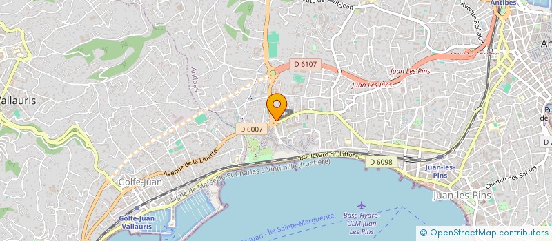 localisation de l'entreprise MONSIEUR JEAN CONSTANTIN à ANTIBES