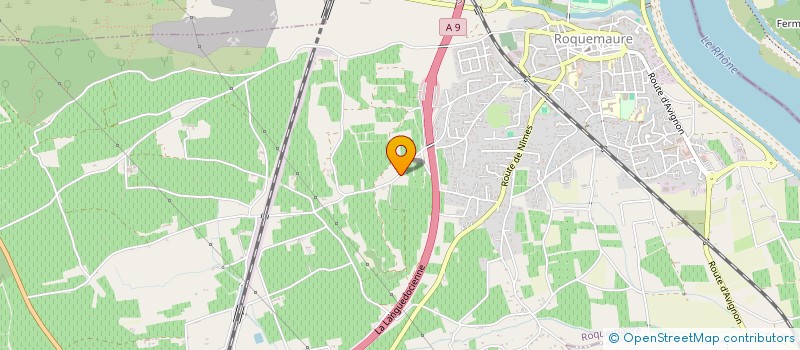 localisation de l'entreprise MONSIEUR JEAN CONTARDO  LIRAC