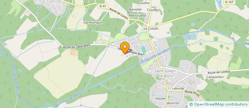 localisation de l'entreprise MONSIEUR JEAN CONTESSE  SAINT-JULIEN-EN-BORN