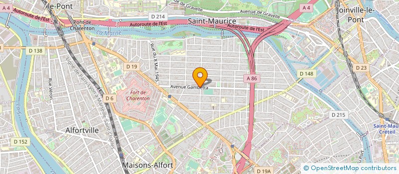 localisation de l'entreprise MONSIEUR JEAN CONTET à MAISONS-ALFORT