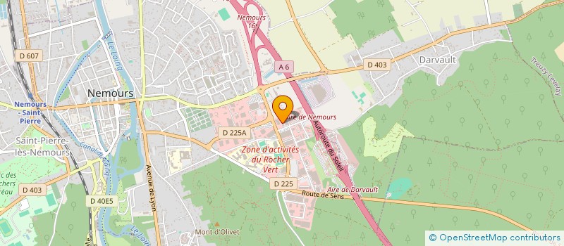 localisation de l'entreprise MONSIEUR JEAN COPPEY  NEMOURS