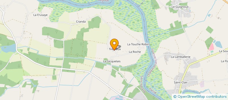 localisation de l'entreprise MONSIEUR JEAN COQUARD à GUENROUET