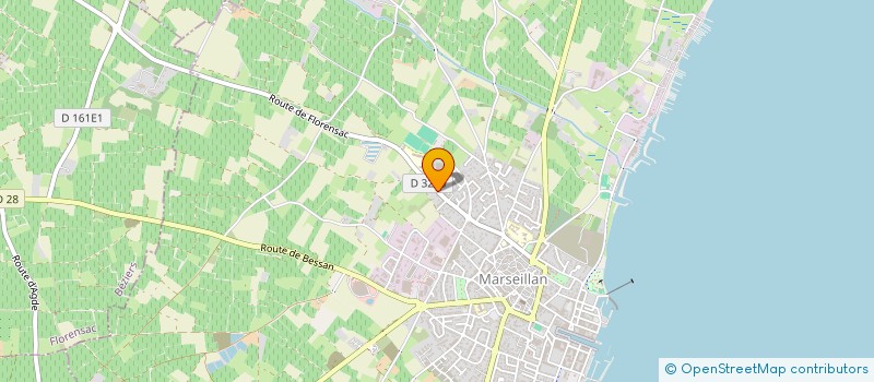 localisation de l'entreprise MONSIEUR JEAN CORBACHO à MARSEILLAN