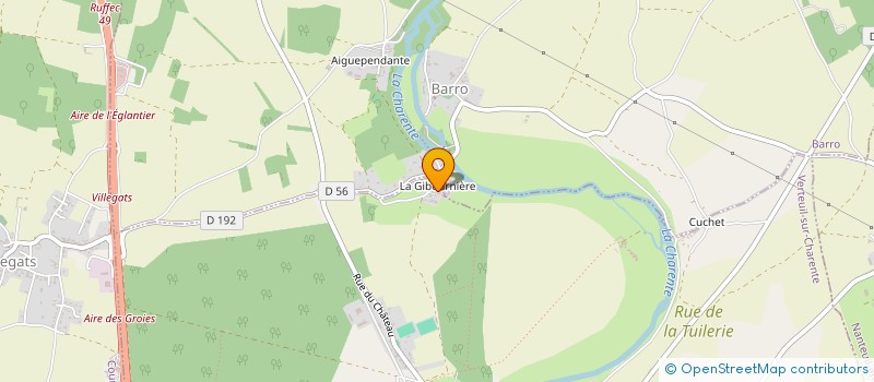 localisation de l'entreprise MONSIEUR JEAN CORDEAU à VERTEUIL-SUR-CHARENTE