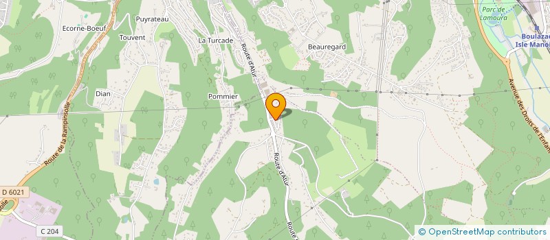 localisation de l'entreprise MONSIEUR JEAN CORDELIER  TRELISSAC