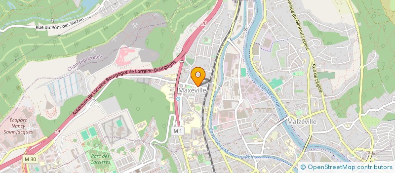 localisation de l'entreprise MONSIEUR JEAN CORDIER  MAXEVILLE