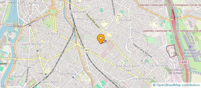 localisation de l'entreprise MONSIEUR JEAN CORDOMI à TOULOUSE