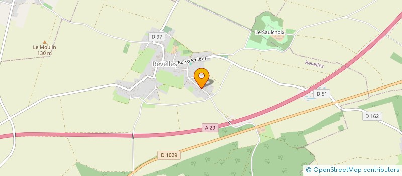 localisation de l'entreprise MONSIEUR JEAN CORDONNIER  SAISSEVAL