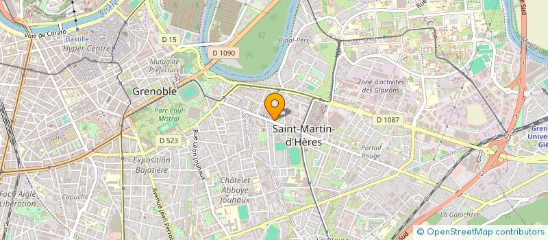 localisation de l'entreprise MONSIEUR JEAN COREA  SAINT-MARTIN-D'HERES