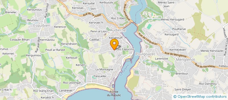 localisation de l'entreprise MONSIEUR JEAN CORFA à AUDIERNE