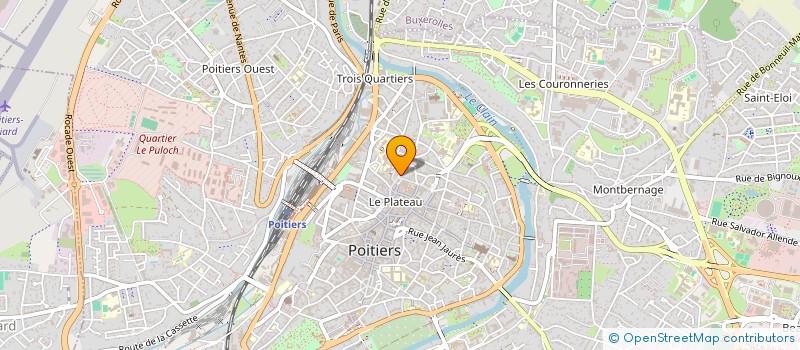 localisation de l'entreprise MONSIEUR JEAN CORNE à POITIERS