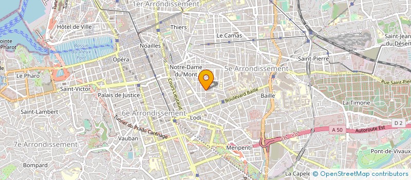 localisation de l'entreprise MONSIEUR JEAN CORNEILLE à MARSEILLE