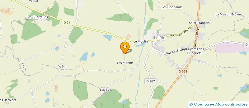 localisation de l'entreprise MONSIEUR JEAN CORNELOUP à AVRILLY
