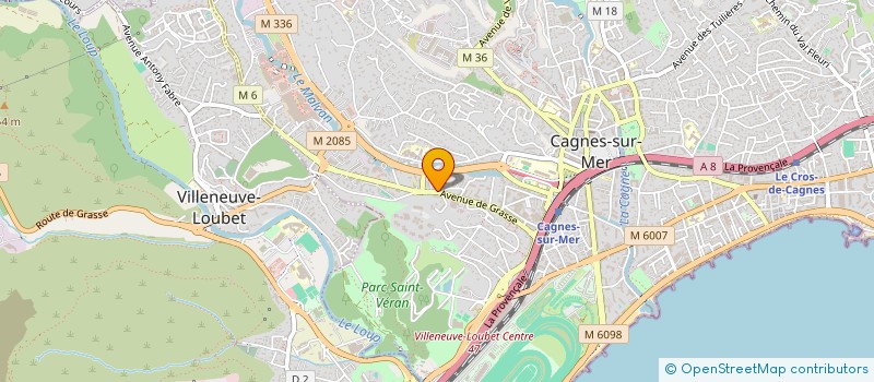 localisation de l'entreprise MONSIEUR JEAN CORNILLE à CAGNES-SUR-MER