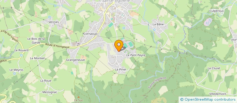 localisation de l'entreprise MONSIEUR JEAN CORNILLON à SAINTE-SIGOLENE