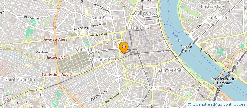 localisation de l'entreprise MONSIEUR JEAN CORONAT  BORDEAUX