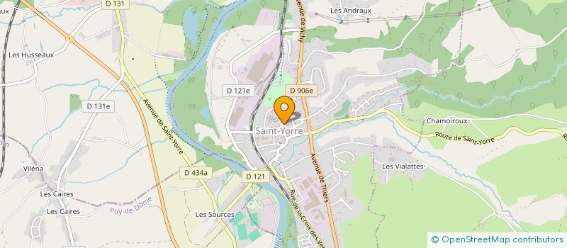 localisation de l'entreprise MONSIEUR JEAN CORREAUD à SAINT-YORRE