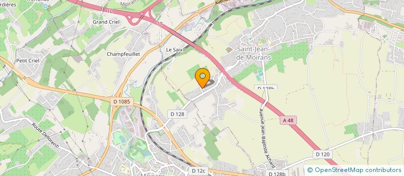 localisation de l'entreprise MONSIEUR JEAN CORSETTI  SAINT-JEAN-DE-MOIRANS