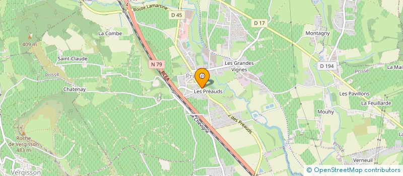 localisation de l'entreprise MONSIEUR JEAN CORSIN à PRISSE