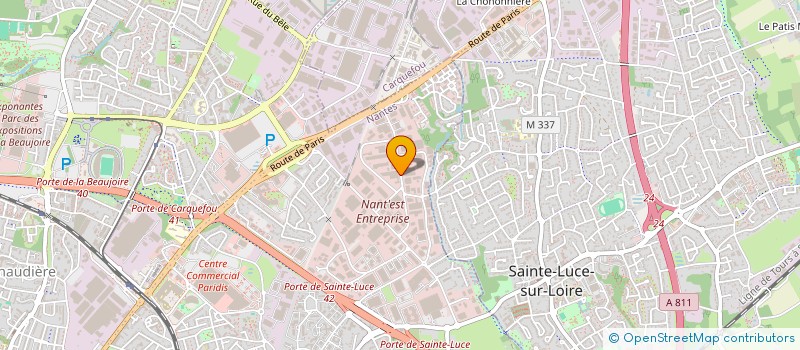 localisation de l'entreprise MONSIEUR JEAN CORTICCHIATO à NANTES