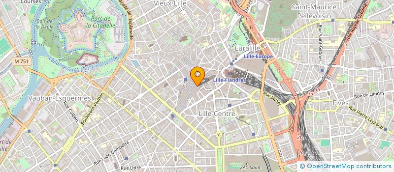 localisation de l'entreprise MONSIEUR JEAN CORTIER à LILLE