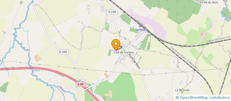 localisation de l'entreprise MONSIEUR JEAN CORU à NEAUPHE-SOUS-ESSAI