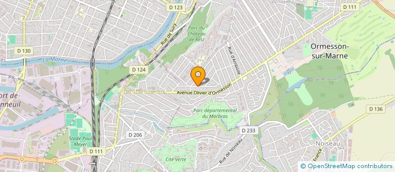 localisation de l'entreprise MONSIEUR JEAN CORVI  ORMESSON-SUR-MARNE