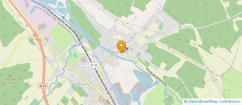 localisation de l'entreprise MONSIEUR JEAN COSMO  CHATEL-SUR-MOSELLE