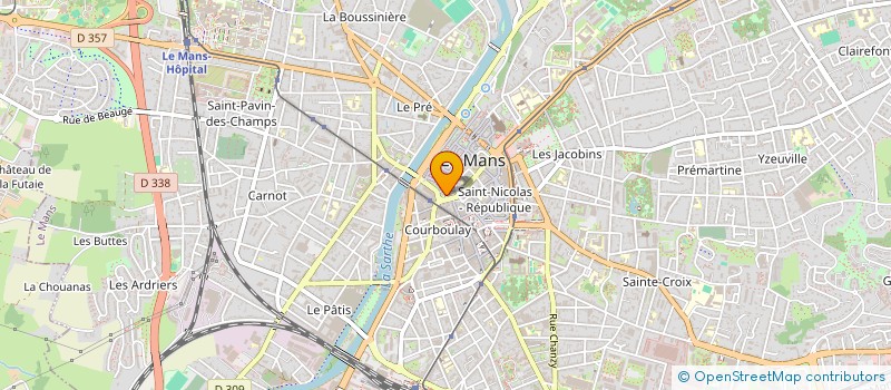 localisation de l'entreprise MONSIEUR JEAN COSQUER à LE MANS