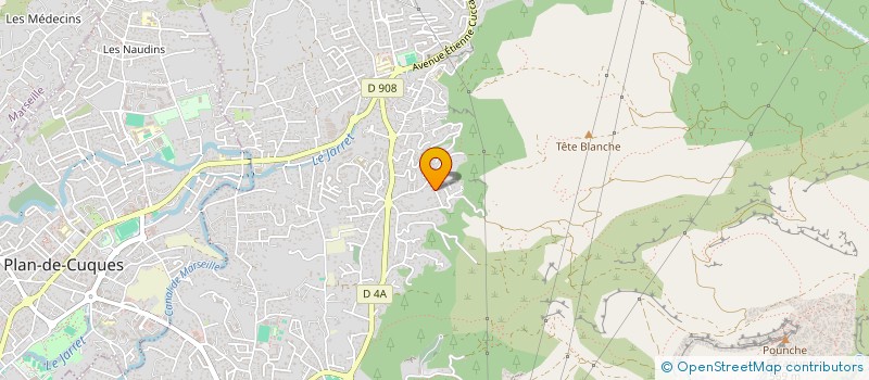 localisation de l'entreprise MONSIEUR JEAN COSTE  ALLAUCH