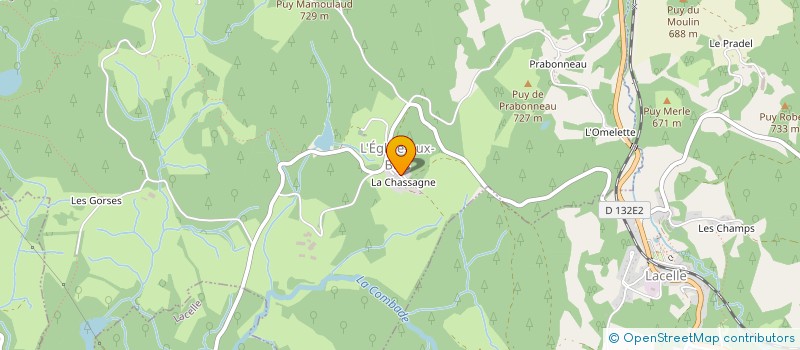 localisation de l'entreprise MONSIEUR JEAN COSTE  BONNEFOND