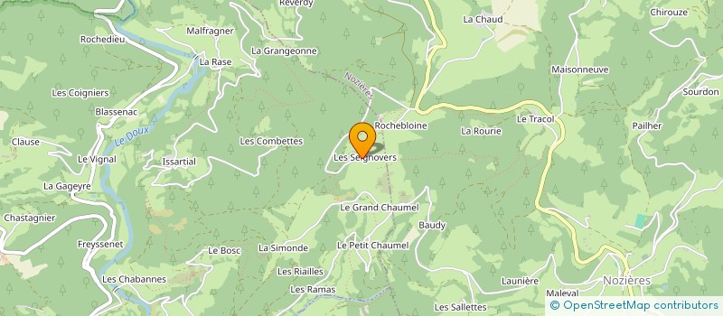 localisation de l'entreprise MONSIEUR JEAN COSTE à LABATIE D'ANDAURE