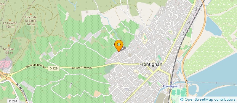 localisation de l'entreprise MONSIEUR JEAN COSTES à FRONTIGNAN