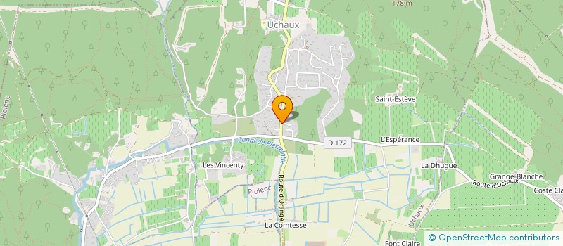 localisation de l'entreprise MONSIEUR JEAN COSTES à UCHAUX