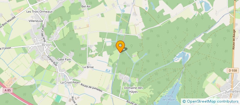 localisation de l'entreprise MONSIEUR JEAN COSTET à BRISSAC LOIRE AUBANCE