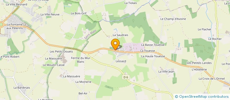 localisation de l'entreprise MONSIEUR JEAN COTARMANAC H  SAINT-MELOIR-DES-ONDES