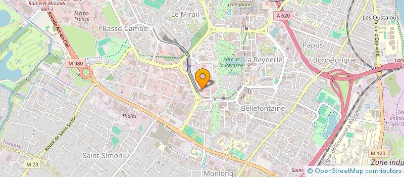 localisation de l'entreprise MONSIEUR JEAN COTONAT à TOULOUSE