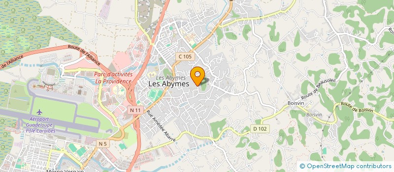 localisation de l'entreprise MONSIEUR JEAN COTONNEC à LES ABYMES