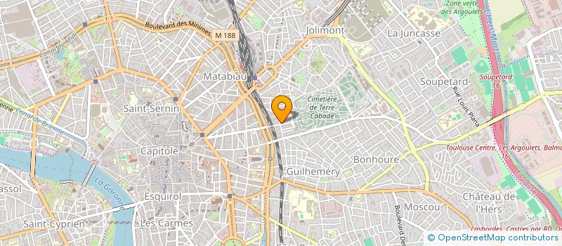 localisation de l'entreprise MONSIEUR JEAN COTTET à TOULOUSE