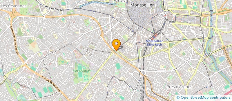 localisation de l'entreprise MONSIEUR JEAN COTTET-MOINE à MONTPELLIER